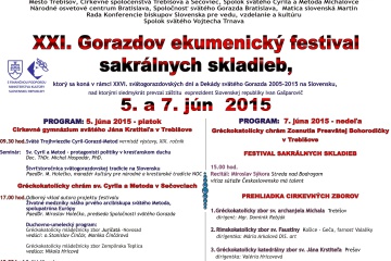 XXI. Gorazdov ekumenický festival sakrálnych skladieb