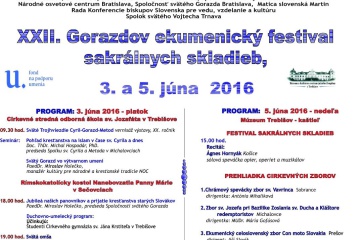 XXII. Gorazdov ekumenický festival sakrálnych skladieb
