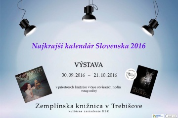 Najkrajší kalendár Slovenska 2016