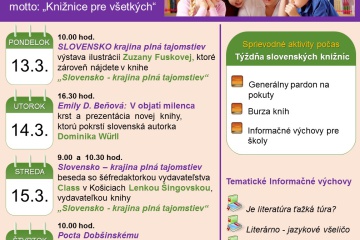 Týždeň slovenských knižníc 2017