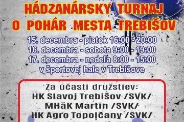 Medzinárodný hádzanársky turnaj starších žiakov o pohár mesta Trebišov