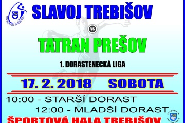 Hádzaná: Slavoj Trebišov - Tatran Prešov