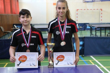 Mladí stolní tenisti z Trebišova opäť s medailami