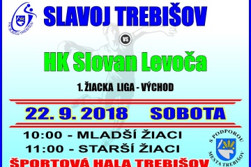 Hádzaná: HK Slavoj Trebišov - HK Slovan Levoča
