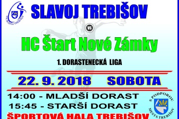 Hádzaná: HK Slavoj Trebišov - HC Štart Nové Zámky