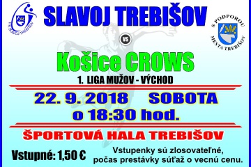 Hádzaná: HK Slavoj Trebišov - Košice CROWS