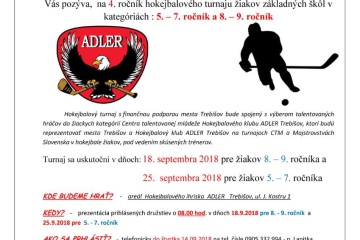Hokejbalové turnaje žiakov v Trebišove