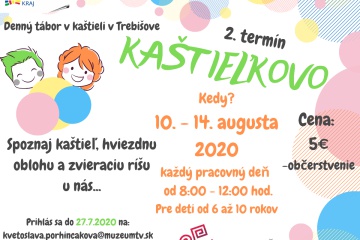 Detský tábor Kaštieľkovo - 10. - 14. 8.