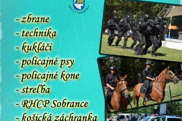 Deň polície 2022 - Sprievodné podujatie Dní mesta Trebišov