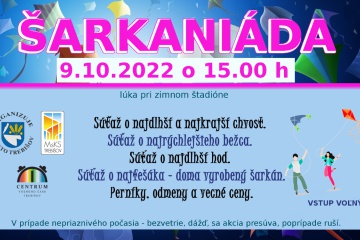 Šarkaniáda 2022 - NÁHRADNÝ TERMÍN 9.10.