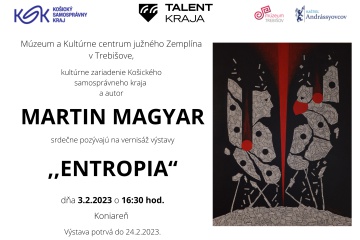Výstava „Entropia“ -  Mgr. Martin Magyar