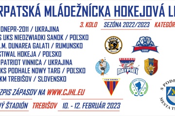 Karpatská mládežnícka hokejová liga prebieha v Trebišove