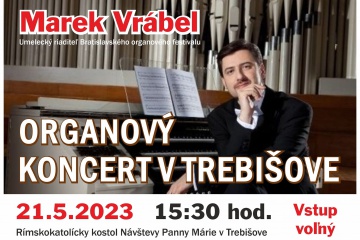 Organový koncert Mareka Vrábla