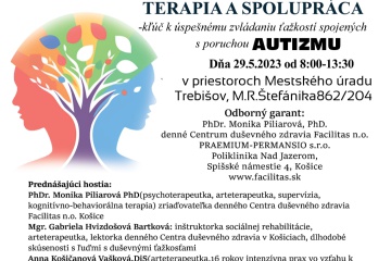 Seminár „Terapia a spolupráca“ so zameraním na autizmus