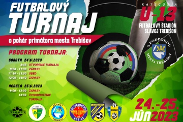 Futbalový turnaj o Pohár primátora mesta Trebišov