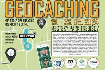 Geocaching - zažite dobrodružstvo v našom parku