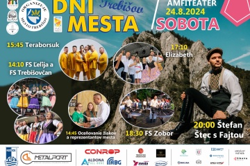 Sobotný program Dní mesta Trebišov 2024