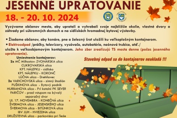 Jesenné upratovanie