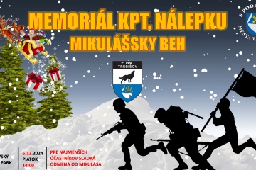 Mikulášsky beh - memoriál kpt. Nálepku