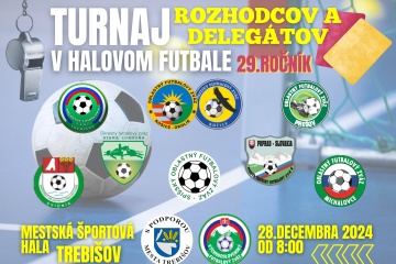 29. ročník turnaja rozhodcov a delegátov VsFZ v halovom futbale