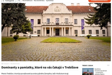 NAPÍSALI O NÁS_Dominanty a pamiatky, ktoré na vás čakajú v Trebišove