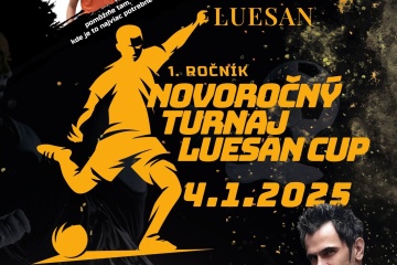 LUESAN CUP 2025 – Novoročný futsalový turnaj v Trebišove