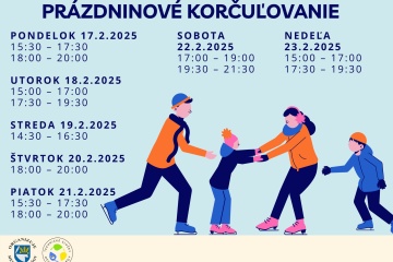 Jarné prázdninové korčuľovanie