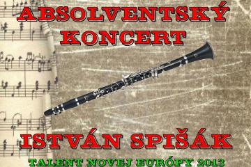 Absolventský koncert Istvána Spišáka